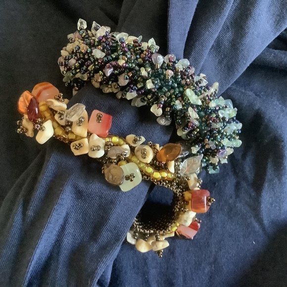 Multi Colored Beaded Bracelets - Picture 1 of 1